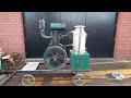 lister cs 3 1 3hp cold start diesel stationary engine barn find first start now for sale