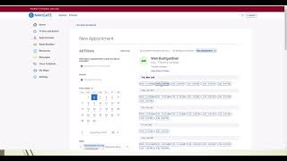 Scheduling an Appointment in Navigate