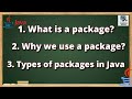 Package Program in Java | User-defined Packages in Java | With Notepad Example