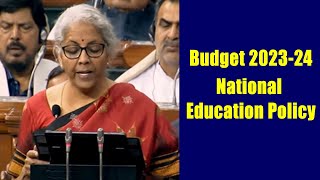 Nirmala Sitharaman on National Education Policy | Budget 2023-24 | PM Modi | YOYO TV Kannada