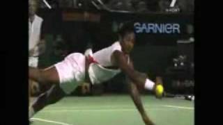 Leander Paes - Slow Motion Dive Volley