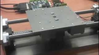 Z-axis first test - DIY CNC Machine