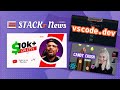 STACKr News Weekly: Make $10k on Etsy 💲, Build Candy Crush in React 🍭, Use VS Code on ANY Device! 🤯
