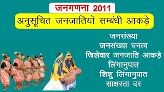 Scheduled Tribes Population Figures | अनुसूचित जनजाति जनसंख्या आंकड़े |मध्य प्रदेश जनगणना |MP Census