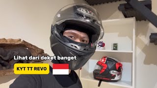 KYT TT Revo‼️ bukan #ttcourse #reviewhelmet #reviewhelm #kythelmet #KYTTTRevo #TTRevo #kytttcourse