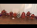 Gemmy PVC Rotten Pumpkin Animatronics - COMPLETE COLLECTION as of August 2024