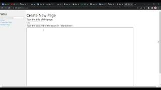Harvard CS50’s Web Programming with Python and JavaScript: Project 1