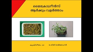 മൈക്രോഗ്രീൻസ് (Microgreens)