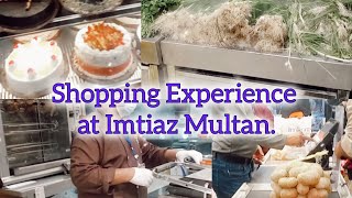 Shopping at Imtiaz Mega Multan | Fresh Veggies at Fair Price | Short tour