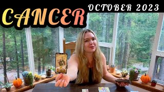 CANCER "THIS NEW LOVE HEALS an old wound FAST!! October 2023 #tarot #love #cancer