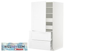 SEKTION / MAXIMERA IKEA High cab w door/2 fronts/4 drawers white/Axstad matt Review