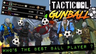 Tacticool - GUNBALL GAMES - who's the best at this game? Which loadouts are u using? SMS41 \u0026 Shields