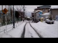 2014年2月15日 土 ★首都圏大雪 ※京王八王子駅周辺、除雪、積雪計測