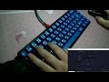 neo65 sarokeys black cherry pie switches sound test