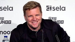 'DELIGHTED with everyone's COMMITMENT TO THE GAME!' | Eddie Howe | Newcastle 1-0 Man City