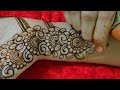 latest attractive front hand mehndi easy mehandhi design new mehendis stylish fancy bold hennaart