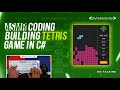 ASMR Coding | Coding Tetris with C# |  No Talking