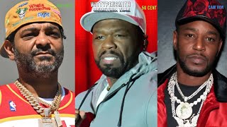 Jim Jones Fires SHOTS Back @ 50 Cent \u0026 Cam’ron During Justin Laboy Podcast! #Reaction #Beef