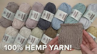 Go Green with 100% Hemp Yarn! - Just Hemp