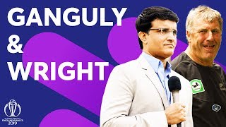 Sourav Ganguly Chats With His Ex-India Coach John Wright! | ICC Cricket World Cup 2019