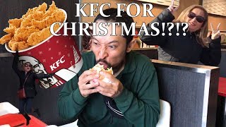 Christmas KFC in Japan vs. America（アメリカのクリスマスケンタッキー）