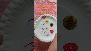How to teach reading without stress. Handmade reading craft. Plates spinner. Preschool reading.