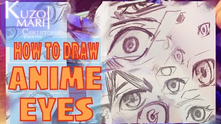 How To Draw Anime Eyes Easy! Step By Step