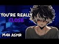 ASMR [M4A] Your Friend Makes You Stay the Night [Friends to Lovers] [Fluff] [Cuddles] [Sleep]