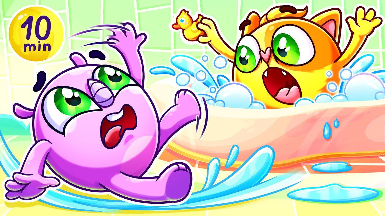 No, No! Don't Run On The Bathroom Floor Song π³ | + More Best Kids Songs π»π¨π°π¦ by Baby Zoo