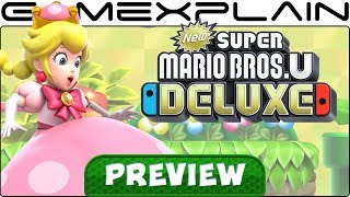 We Played New Super Mario Bros. U Deluxe! - Control Changes, Peachette, & More! (Nintendo Switch)