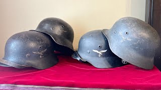 WW2 German Luftwaffe Helmet BringBacks