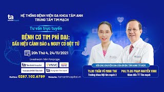 Tư vấn trực tuyến: “Bệnh cơ tim phì đại: dấu hiệu cảnh báo & nguy cơ đột tử”