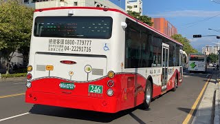 總達客運成運新車MB120NS KKA-0707 運行音