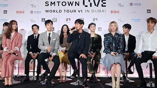 180405 SmTown in Dubai Press Conference