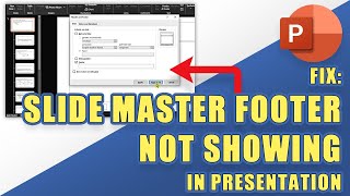FIX: Footer in Slide Master Not Showing in PowerPoint Presentation