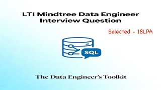 LTI Mindtree Data Engineer Interview Question and Solution🔥 | SQL + Spark +Cloud| 4 Yrs Experience