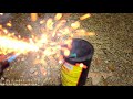 Excalibur Artillery Shells 4 inch Mortar Fireworks with Drone Footage