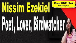 Poet Lover Birdwatcher by Nissim Ezekiel