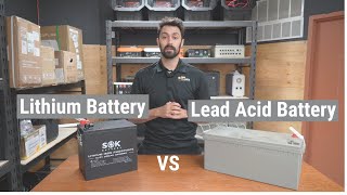 Lithium vs AGM Batteries: What's Best For Off-Grid Solar Power Systems?  Comparison & Breakdown