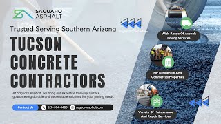 Saguaro Asphalt - Concrete Contractors Tucson