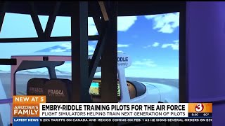 Embry Riddle using new flight simulation center to train future Air Force pilot