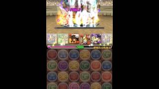 【パズドラ】第13回チャレンジダンジョン lv8 光アヌビスPT