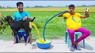 Must Watch New Special Comedy Video 2023 😎Totally Amazing Comedy Episode 156 By Bidik Fun Tv