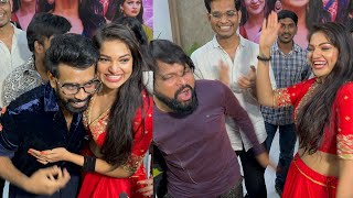 Bigg Bos Aata Sandeep \u0026 Bhole Shavali Doing Fun With Ashwinii | Ashwini Grand Welcomed Celebrations