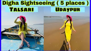 Best Plaecs in Digha | Digha Tour Plan | Talsari Sea Beach | Udaypur Sea Beach