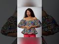 Latest Ankara Peplum Top Designs for a Flattering Fit