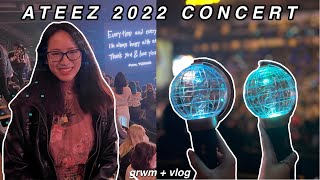 ATEEZ 2022 CONCERT IN ATL (grwm + vlog)