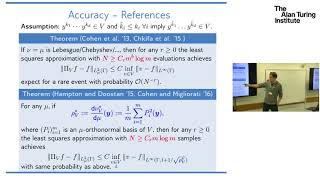 Multilevel weighted least squares polynomial approximation – Sören Wolfers, KAUST