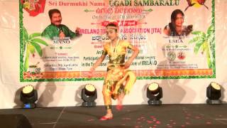 Amruta Vootla Performing Bharatanatyam