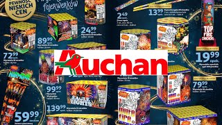 💥 Fajerwerki/Wyrzutnie z Auchan Sylwester 2024/2025